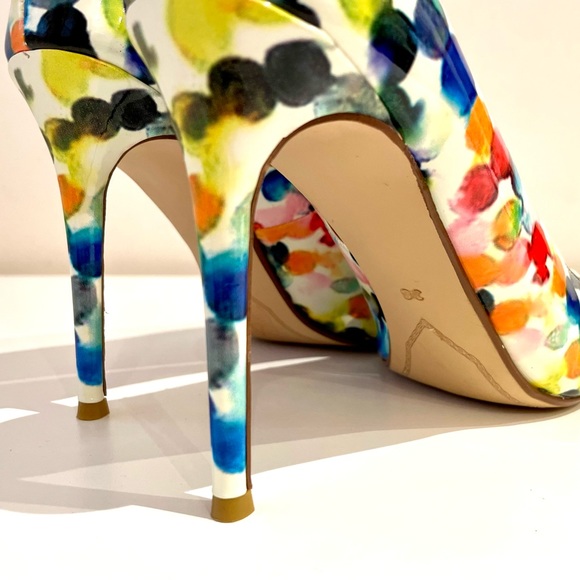 Dune London multicoloured patent heels NWOT - Picture 6 of 9